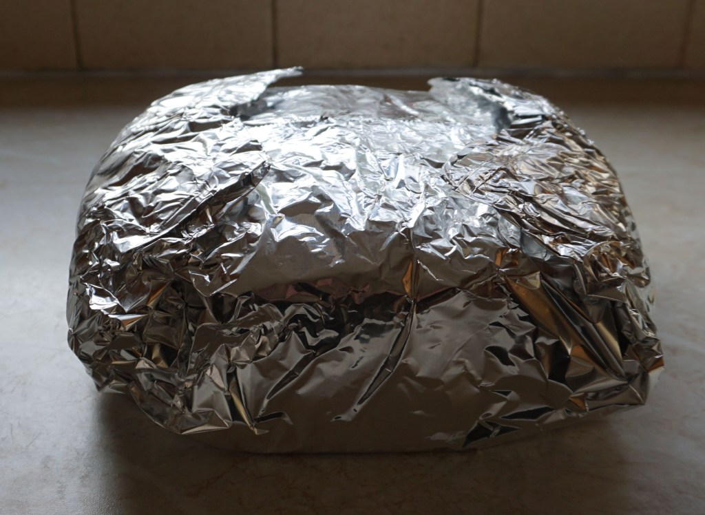 cake stored for Christmas