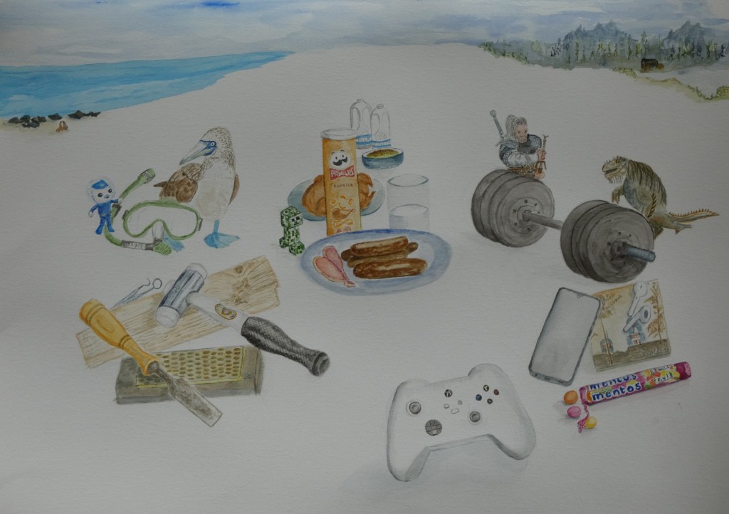 portrait of grandson