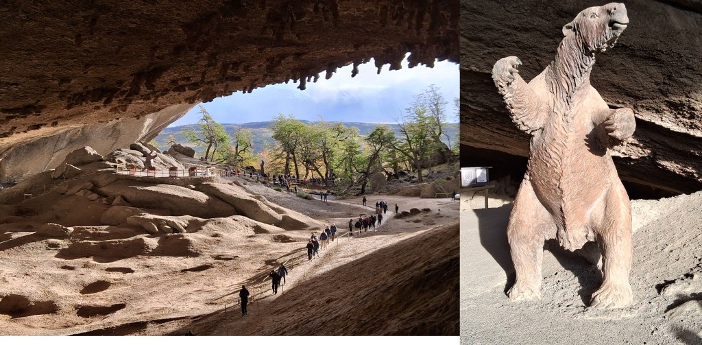 Milodon cave near Puerto Natales Chile