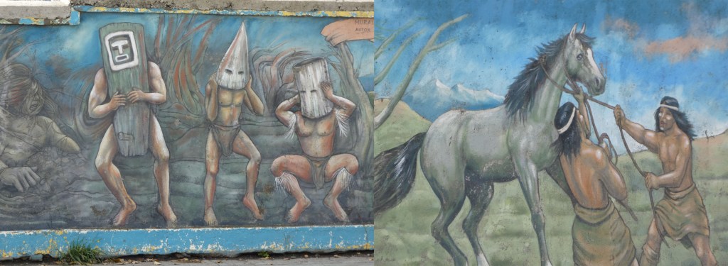 Mural at Puerto Natales