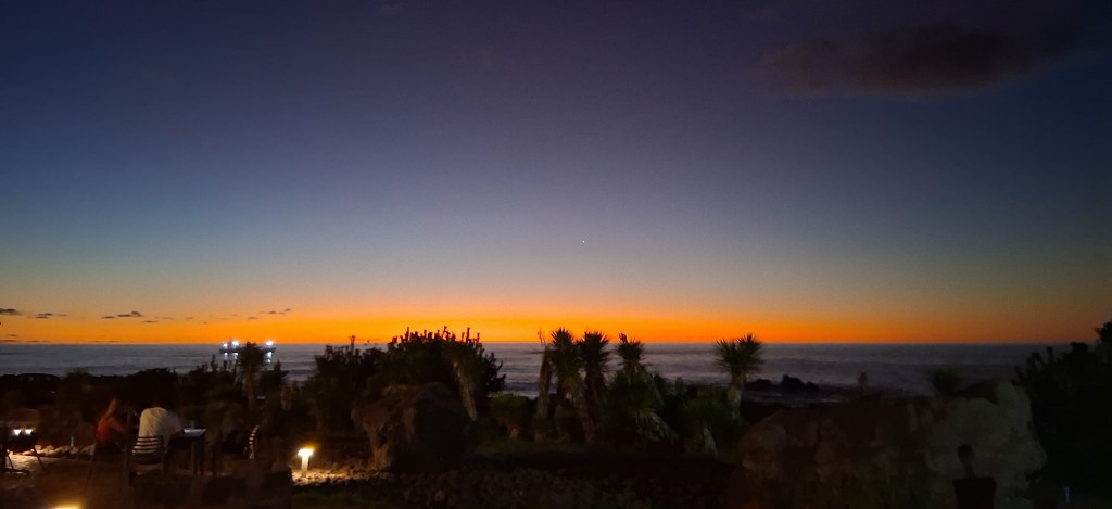 sunset from my room